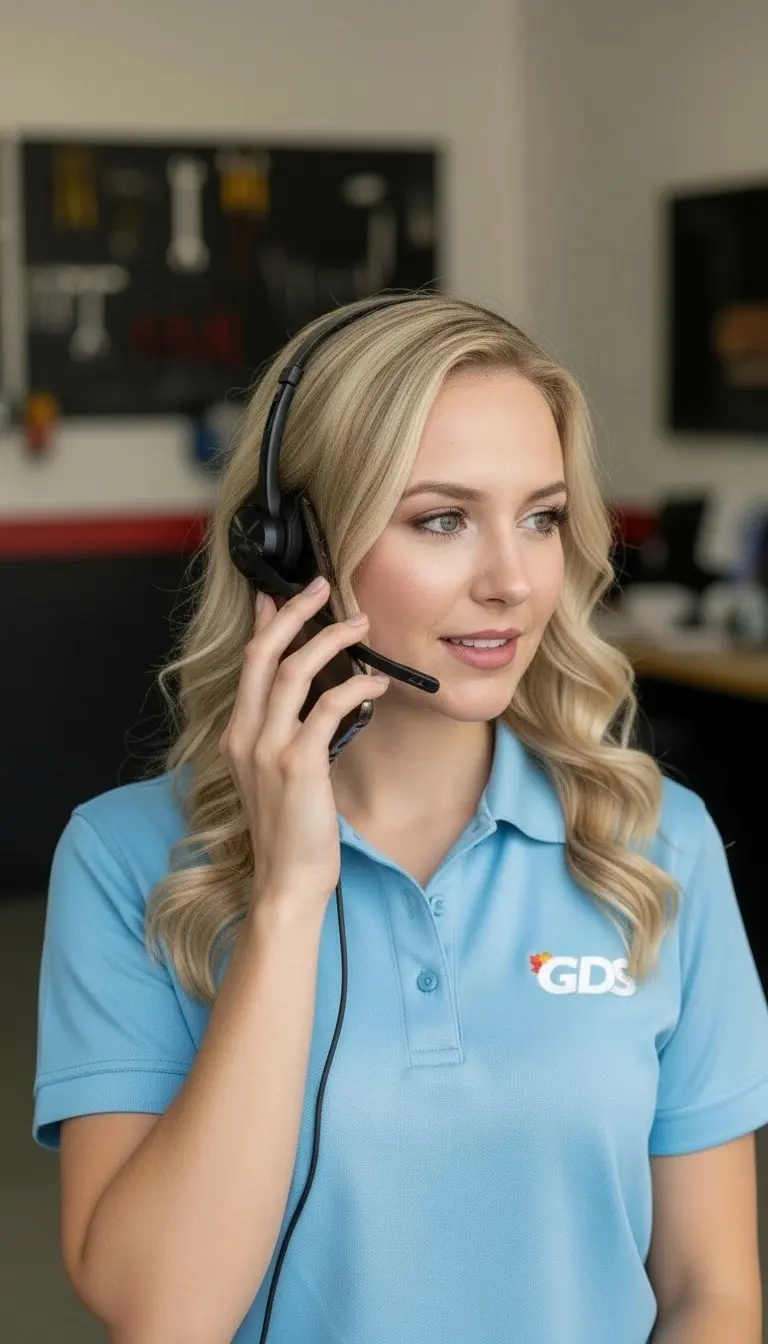 Friendly GDS customer support rep in London, Ontario ready to help with your garage door